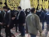طوابير في عزاء شقيق الراحل محمود العربى بالمنوفية.. فيديو