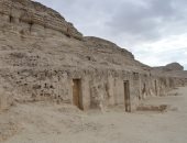 جبانة بنى حسن فى المنيا تحتوى على 800 مقبرة تؤكد مهارة المصرى القديم المعمارية
