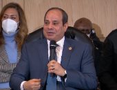 الرئيس السيسي: عندما نتحدث عن حقوق الإنسان فى مصر يجب أن يكون تناولا شاملا
