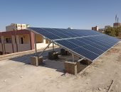 تعليم الوادى الجديد: تشغيل مدرسة الخارجة الثانوية الجديدة للبنات بالطاقة الشمسية