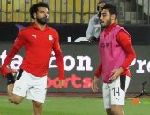 محمد صلاح يدعم أكرم توفيق بعد إصابته بالرباط الصليبى بقلوب حمراء