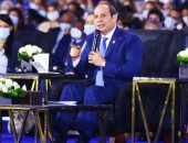 الرئيس السيسى: التغيير بالقوة قد يؤدى إلى خراب.. ومصر كانت هتبقى دولة أزمات