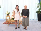 السيدة انتصار السيسى: أحيى نماذج الشباب الملهمة.. رأيت فى أفكارهم مستقبل مصر