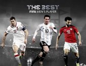 محمد صلاح ينافس ميسي وليفاندوفسكي على جائزة "ذا بيست" الليلة
