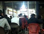 فرحة أهالى قرية محمد صلاح بهدفه أمام غينيا.. فيديو