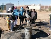 تشغيل محطة مياه والانتهاء من بناء سد جديد بمناطق نخل فى وسط سيناء