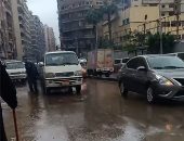 أمطار وصقيع على الإسكندرية فى منخفض جوى بارد.. فيديو لايف