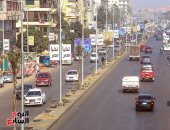 سيولة مرورية بالطرق الرئيسية بشوارع القاهرة والجيزة