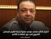 اختيار النائب محمد عزمى عضوا بلجنة القيم لمجلس الشيوخ في دور انعقاده الثاني