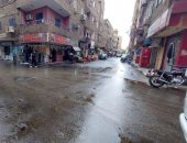 الأمطار تغسل شوارع الأقصر وطقس بارد يضرب المدينة.. فيديو