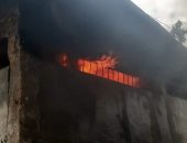 إصابة 8 أشخاص في حريق مخزن خردة بالشرقية