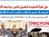 هل تطبق الحكومة قانون مواجهة الأوبئة بعد تزايد أوميكرون؟.. نقلا عن برلمانى    