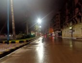 صور .. أمطار متوسطة على الإسكندرية مع بدء نوة الغطاس