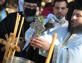 الكنيسة الأرثوذكسية فى الأردن تحتفل بعيد الغطاس بموقع معمودية السيد المسيح