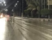 سقوط أمطار ما بين خفيفة إلى متوسطة على كل مناطق شمال سيناء