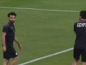 محمد صلاح يقود تدريبات إحماء منتخب مصر استعدادا لمواجهة السودان "فيديو"