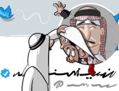كاريكاتير سعودى يحذر من مروجى الشائعات على منصات التواصل الاجتماعى