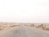 سقوط أمطار خفيفة ومتوسطة على مناطق شمال سيناء