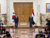 الرئيس السيسي ونظيره الكورى الجنوبى يشهدان توقيع عدد من الاتفاقيات