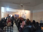  قوافل "نور حياة" تستقبل 1000 مواطن خلال يومين بقرية "الجرايدة" ببيلا كفر الشيخ