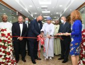 سامح شكرى يفتتح مستشفى للعيون والأنف والأذن والحنجرة والأسنان بمسقط