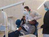 الكشف على 213 مواطنا فى قافلة طبية ضمن مبادرة حياه كريمة بقرية الحمروين