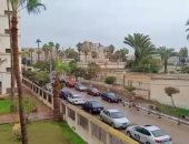 هطول أمطار خفيفة ونشاط رياح وتوقف حركة الملاحة بكفر الشيخ.. لايف
