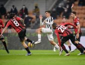 شوط أول سلبي بين ميلان ويوفنتوس وخروج إبراهيموفيتش للإصابة في الدوري الإيطالي