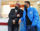 صور جديدة من كواليس مسلسل مصطفى شعبان "دايما عامر"