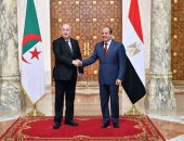 قمة مصرية جزائرية بقصر الاتحادية.. الرئيس السيسى يؤكد أهمية استمرار وتيرة التشاور والتنسيق المكثف للجانبين.. والتوافق على ضرورة العمل من أجل تثبيت وقف إطلاق النار وإخراج القوات الأجنبية من ليبيا