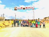 انطلاق احتفال أهالى قرية الشلاق بشمال سيناء بعيد الشرطة