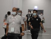 وصول لاعبى منتخب مصر ملعب جابوما استعدادا لملاقاة كوت ديفوار.. فيديو و صور