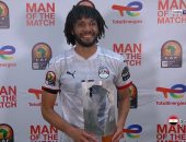 محمد الننى يحصد جائزة أفضل لاعب بمواجهة مصر وكوت ديفوار فى أمم أفريقيا