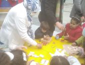 ورش للأطفال فى معرض القاهرة للكتاب برعاية وزارة التضامن.. شاهد