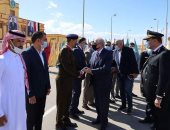 عضو التنسيقية يشارك بوضع إكليلا من الزهور على النصب التذكارى لشهداء الشرطة بطور سيناء