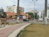 استمرار الغيوم وانخفاض درجات الحرارة فى بورسعيد.. لايف وصور