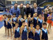 أنس محمود حسين و9 لاعبين يحصدون 10 ميداليات ذهبية فى بطولة كأس مصر للجمباز
