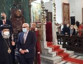 محافظ بورسعيد يشهد فعاليات مراسم تنصيب المطران ناركيسوس مطران الكنيسة اليونانية