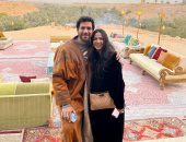 إيمي سمير غانم فى صور مع زوجها حسن الرداد وليلى علوى: شكرا لإسعادى ومن جعلنى أبتسم