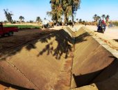 استكمال تنفيذ مشروع تأهيل وتبطين الترع بأسوان ضمن مبادرة حياة كريمة