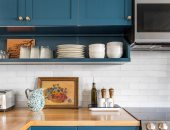 أبرز ألوان طلاء جدران غرفة المطبخ لعام 2022.. الأزرق مسيطر السنة دى
