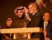 المستشار تركى آل الشيخ يكرم حمادة إسماعيل عن موسم الرياض ومهرجان JOY AWARDS