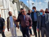 محافظ بورسعيد يتابع سير العمل فى تطوير مدخل بورسعيد الجنوبي
