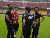 كواليس مباراة مصر والمغرب.. دردشة بين بن شرقي ولاعبى الزمالك