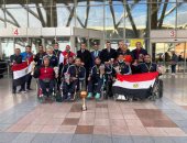 بعد الفوز ببطولة إفريقيا لكرة السلة ..وفد رسمي من وزارة الشباب والرياضة يستقبل بعثة منتخب مصر الباراليمبى بمطار القاهرة