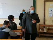 "وكيل تعليم دمياط" يتابع سير امتحانات الشهادة الإعدادية بميت أبو غالب 