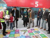 وزيرة التضامن الاجتماعى تتفقد أجنحة الوزارة فى معرض القاهرة الدولى للكتاب