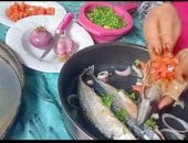 كيفية عمل أكلات متنوعة من السمك.. المقلي والمشوي والصيادية والسنجاري (لايف)