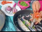 كيفية عمل أكلات متنوعة من السمك.. المقلي والمشوي والصيادية والسنجاري (لايف)