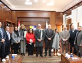 وزير التعليم العالى يتلقى تقرير زيارة وفد الشيوخ لجامعة الدلتا التكنولوجية